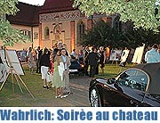 Wahrlich.... besuchte die "Soiree au chateau" Charity am 19.06.2007 im Innenhof von Schloss Blutenburg (Foto: Nathalie Tandler)